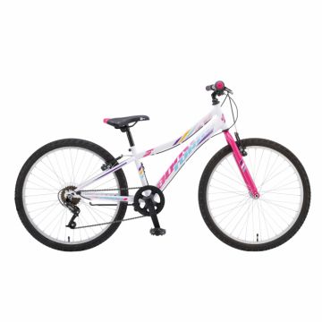 Bicicleta Copii Booster Turbo - 24 Inch, Alb