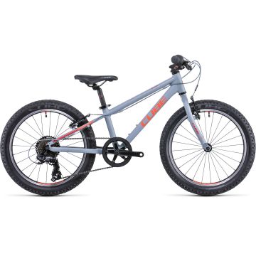 Bicicleta Copii Cube Acid 200 2022 - 20 Inch, Gri-Rosu