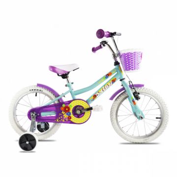 Bicicleta Copii Dhs 1604 - 16 Inch, Turcoaz