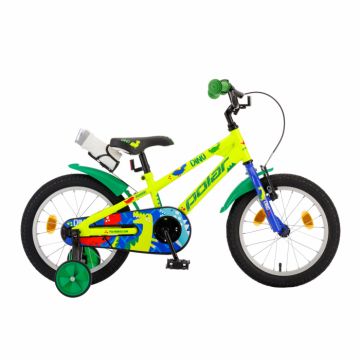 Bicicleta Copii Polar Dino - 16 Inch, Verde
