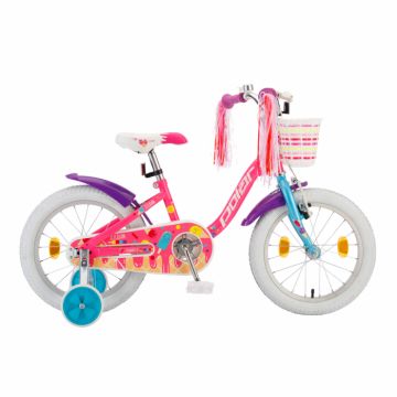 Bicicleta Copii Polar Icecream - 16 Inch, Roz-Mov