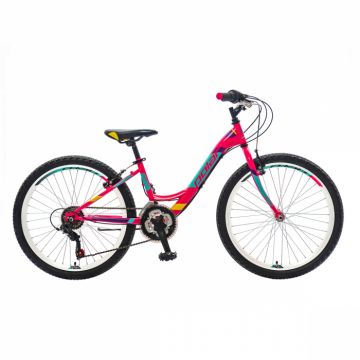 Bicicleta Copii Polar Modesty - 24 Inch, Roz