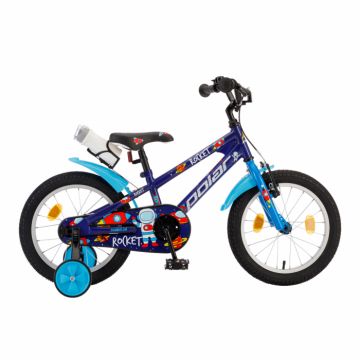 Bicicleta Copii Polar Rocket - 16 Inch, Albastru