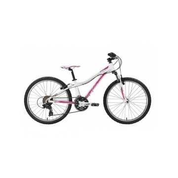 Bicicleta copii Senza 24 Deep Violet Aqua Teal Pearl White