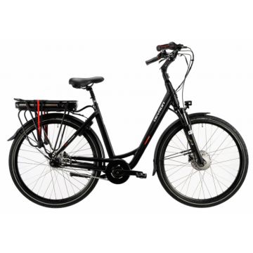 Bicicleta Electrica Devron 28124 - 28 Inch, M, Negru Mat