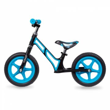 Bicicleta fara pedale cu cadru din magneziu Kidwell Comet Black Blue