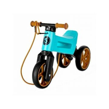 Bicicleta fara pedale Funny Wheels Rider SuperSport 2 in 1 Aqua