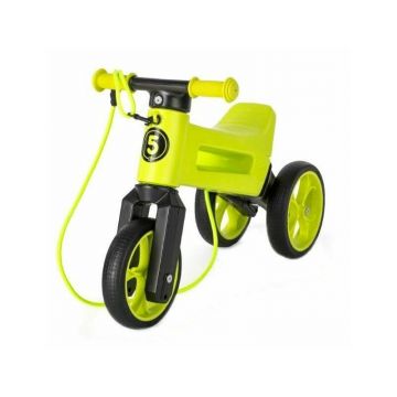 Bicicleta fara pedale Funny Wheels Rider SuperSport 2 in 1 Lime