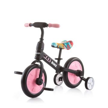 Bicicleta fara pedale pentru fete 10 inch Chipolino Max-Bike roz