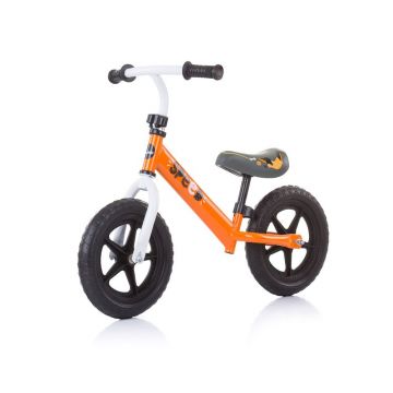 Bicicleta fara pedale unisex 12 inch Chipolino Speed Balancing Portocaliu