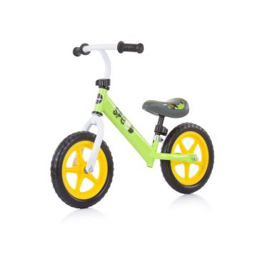 Bicicleta fara pedale unisex 12 inch Chipolino Speed Balancing Verde