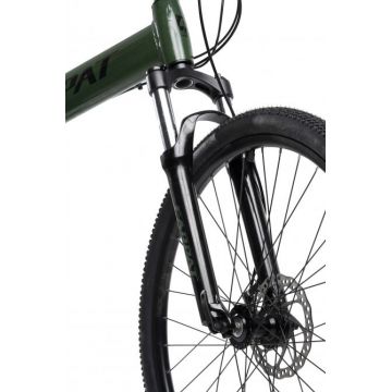 Bicicleta MTB-Folding Hummer CARPAT C2941S schimbator Shimano Altus RD-M310-L 29 inch verdenegru