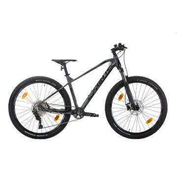 Bicicleta MTB Sprint Apolon Pro 27.5 Gri Mat/Negru 480 mm