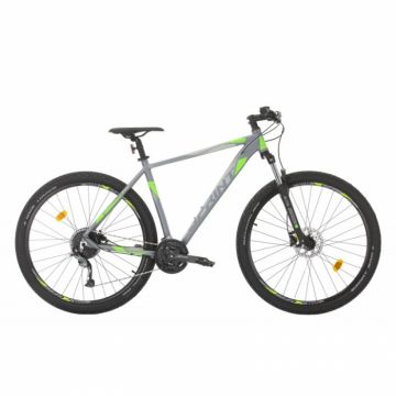 Bicicleta MTB Sprint Maverick Pro 27.5 Gri Mat Verde 400mm