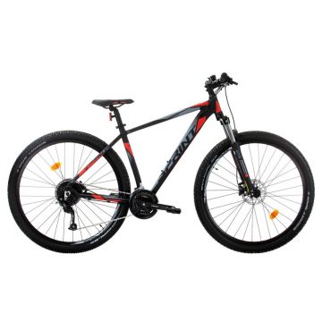 Bicicleta MTB Sprint Maverick Pro 27.5 Negru Mat/Rosu 400mm