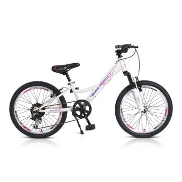 Bicicleta pentru fete Byox Princess Alba 20 inch