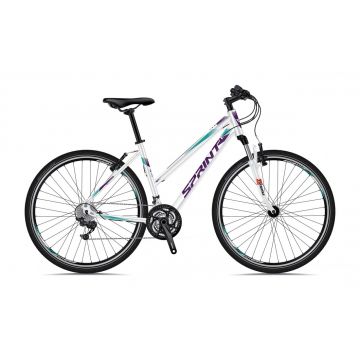 Bicicleta Sprint Sintero Lady 28 Alb Mat 440mm