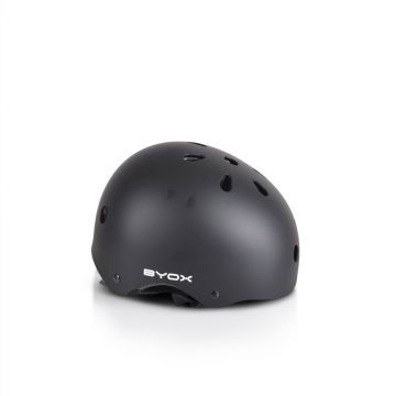 Casca reglabila pentru copii Byox Skate Y09 neagra 54-58 cm