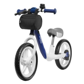 Bicicleta fara pedale, Lionelo, Arie, Usoara, Cu claxon, Saculet pentru depozitare, Cu ghidon si sa reglabile, Greutate 3.7 Kg, Roti din spuma Eva, 12 inch, Conform cu standardul european de securitate EN71, Indygo