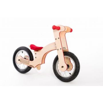 MyKids - Bicicleta fara pedale Pipello Lilly, Rosu