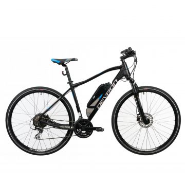 Bicicleta Electrica Devron 28161 - 28 Inch, 530mm, Negru Mat