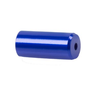 Capete Manta CNC Aluminiu Anodizat, 4,1x12 mm, Albastru