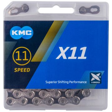 Lant Kmc X11 114 Zale, 4x11v, Silver/negru