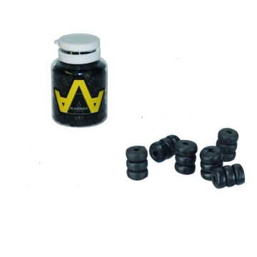 Set 100 O-ringuri Anti-zgomot - 1,2mm, negru
