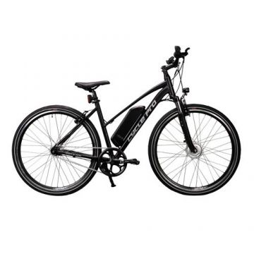 Bicicleta Electrica Cycle Pro 28174, roti 28inch, L, acumulator 11 Ah, Viteza maxima 25 km/h, Putere motor 250 W, Negru