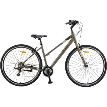 Bicicleta Trekking Polar Athena 2023 - 28 Inch, M, Gri