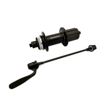 Butuc spate Shimano FH-TX505-8 centerlock, pentru biciclete cu 8/9/10 viteze, 32 gauri, culoare negru.