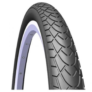 Anvelopa Bicicleta Mitas Rubena 20 x 1,75 x 2 47-406 WALRUS V41, Negru