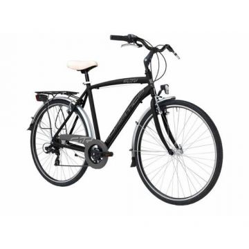 Bicicleta Adriatica Sity 3, Roti 28inch, Frana U-brake (Negru)