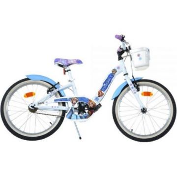 Bicicleta copii 20inch, pentru copii 7-11 ani, snow queen 204R-SQ Dino Bikes