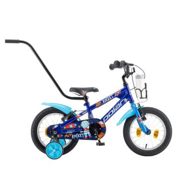 Bicicleta Copii Polar Rocket - 14 Inch, Albastru