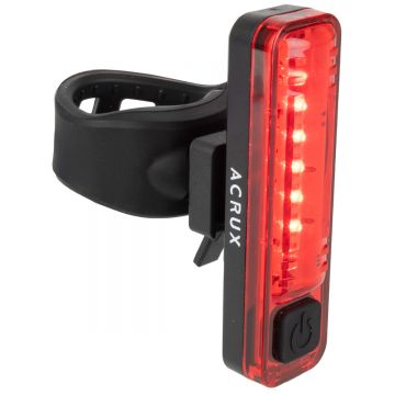 Lumina Spate Bicicleta Reincarcabila USB Cu Indicator Nivel