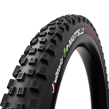 Anvelopa Vittoria E-martelo 27.5x2.6, pentru enduro durabil, neagra.