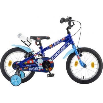 Bicicleta Copii Polar 2024 Rocket - 16 Inch, Albastru