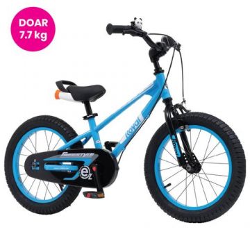 Bicicleta copii Royal Baby EZ Freestyle, roti 12inch, cadru otel (Albastru)