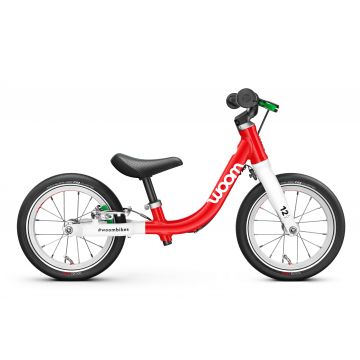 Bicicleta Copii Woom 1 - 12 Inch, Rosu