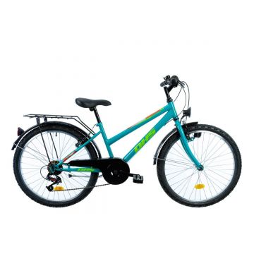 Bicicleta DHS, Terrana, 24 inch, Turcoaz