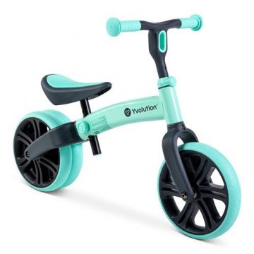 Bicicleta echilibru copii Yvolution Y Velo Junior, 18 luni+ (Verde)