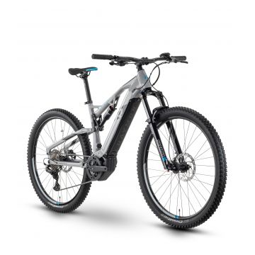 Bicicleta Electrica Full Suspension Raymon FullRay 130E 5.0 - 29 Inch, M, Gri-Negru - Deore