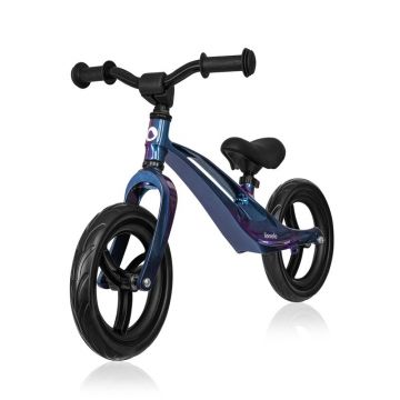 Bicicleta fara pedale, Lionelo, Bart, Usoara, Cu cadru din magneziu, Cu ghidon si sa reglabile, Greutate 3 Kg, 12 inch, Conform cu standardul european de securitate EN71, Blue Violet