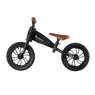 Bicicleta fara pedale QPlay Feduro Balance bike negru