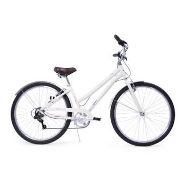 Bicicleta Huffy Sienna, roti 27.5inch, 7 viteze (Alb)