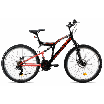 Bicicleta Mtb Kreativ 2643 - 26 Inch, M, Negru/Rosu