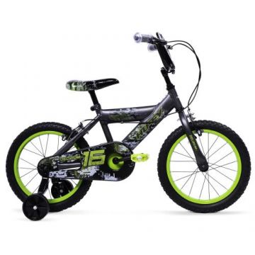 Bicicleta pentru copii Huffy Delirium, roti 16inch, Sistem franare V-brake (Verde)