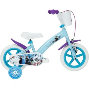Bicicleta pentru copii Huffy Frozen , roti 12inch, cadru otel (Albastru)
