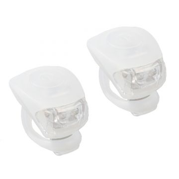 Set Lumini Intermitente M-Wave Cobra IV - Alb